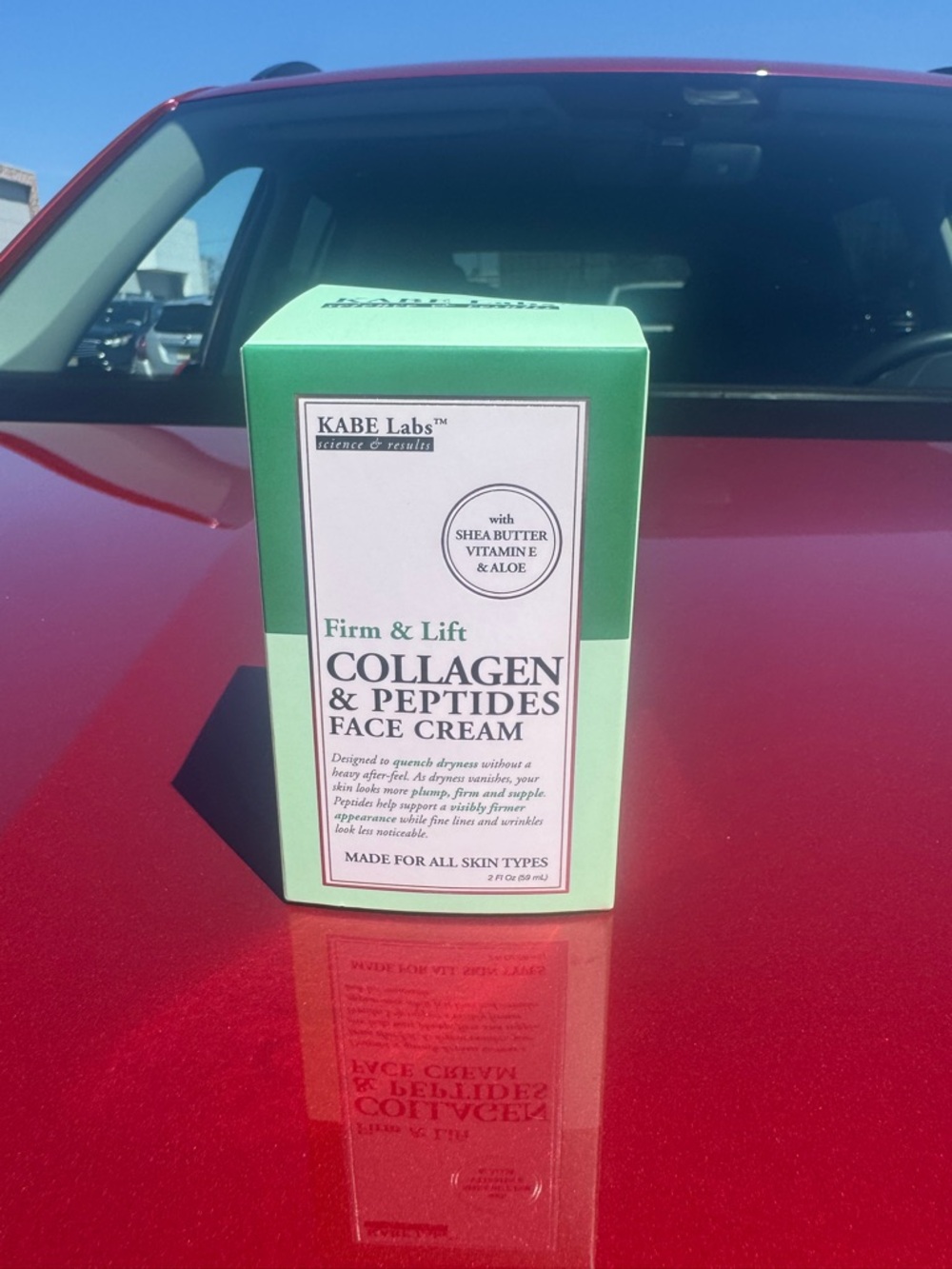 Firm & Lift Collagen & Peptides Face Cream - Mint Green - Picture 2 of 3